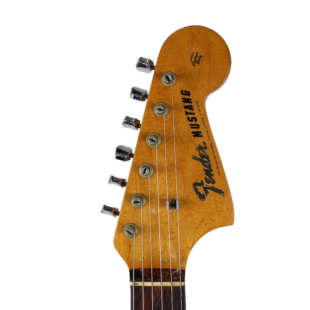 ギター Fender Mustang 1965 Body / 1968 Neck 1965 Fender Mustang Vintage Electric Guitar Neck – Original '65