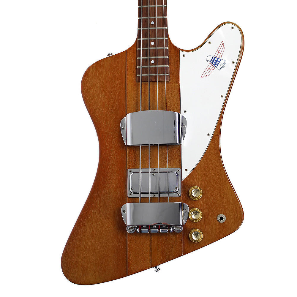 Vintage 1976 Gibson Thunderbird 76 Electric Bass Guitar Natural