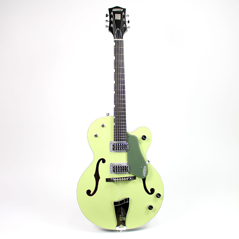 Gretsch G6118 Anniversary Two Tone Smoke Green Electric Guitar 