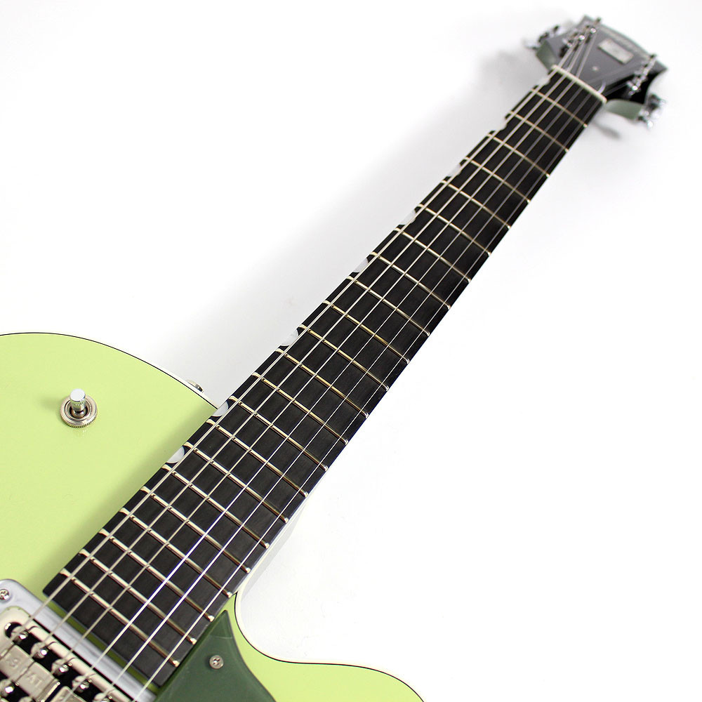Gretsch G6118 Anniversary Two Tone Smoke Green Electric Guitar
