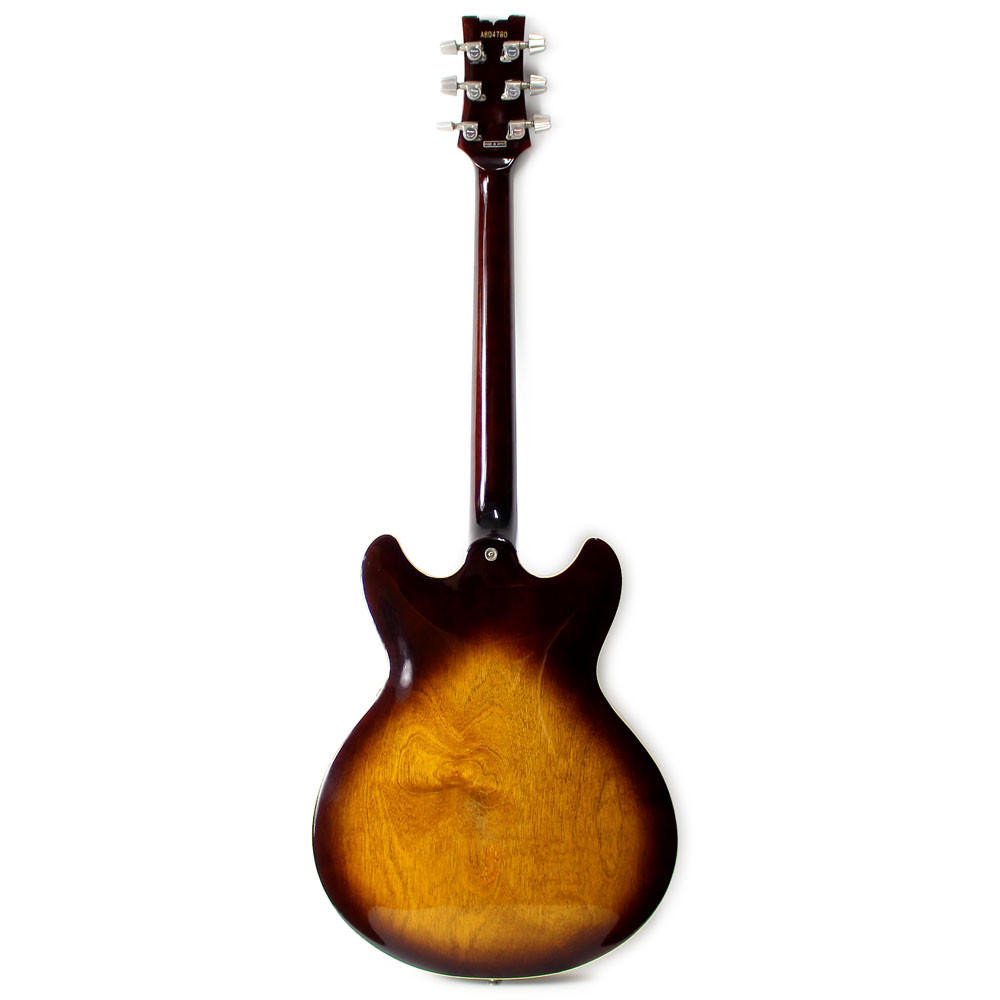 1980 Ibanez Artist AS100 Semi Hollow Body Electric Guitar Sunburst