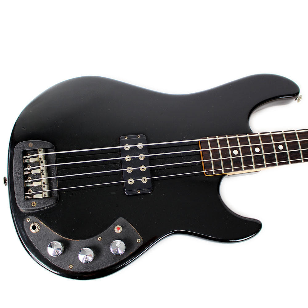 1982 G&L L-1000 Electric Bass Guitar Black | Cream City Music