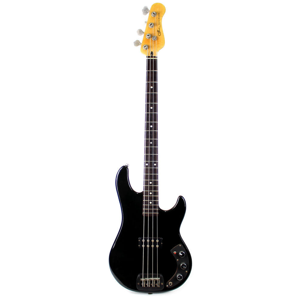 1982 G&L L-1000 Electric Bass Guitar Black | Cream City Music
