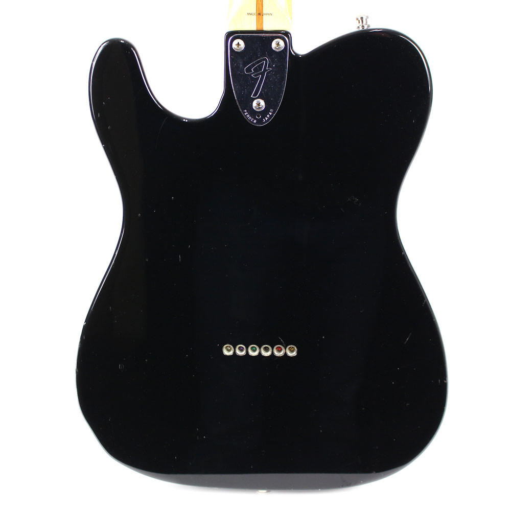 1997 Fender MIJ Telecaster Custom Electric Guitar Black | Cream