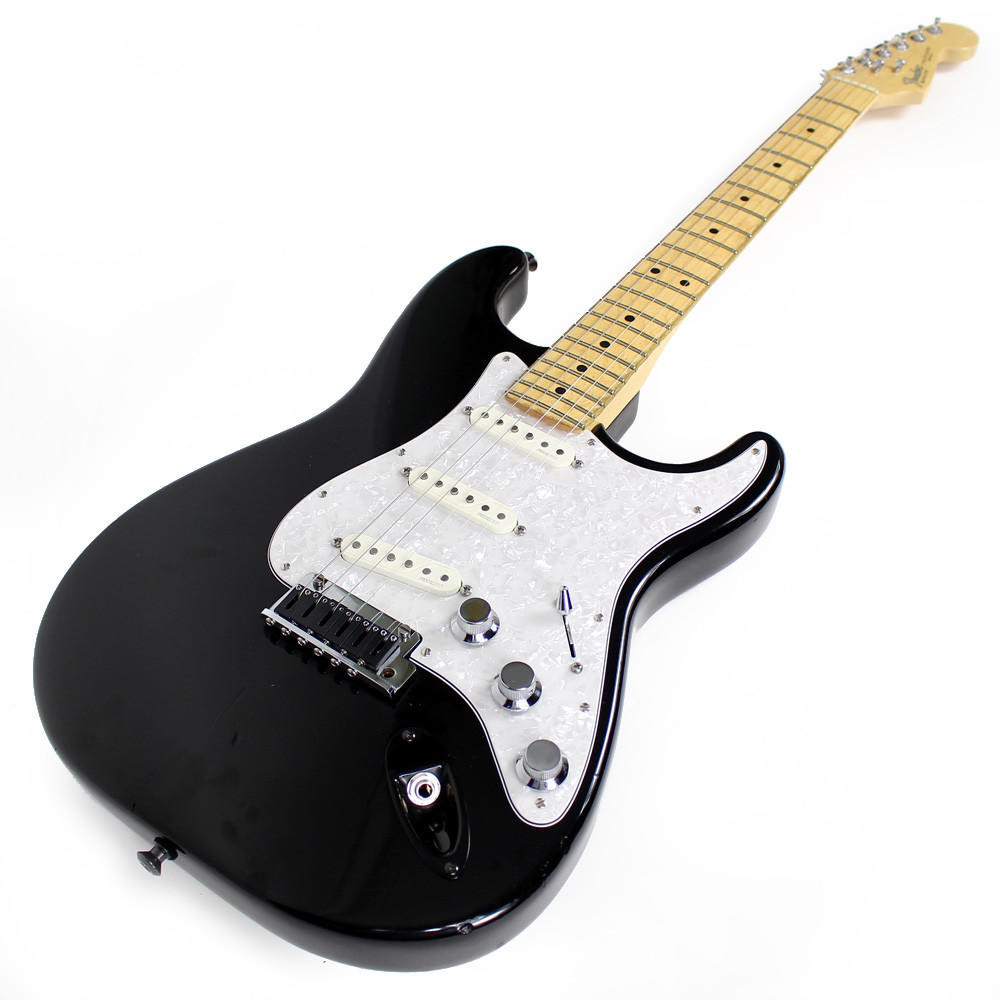 1993 Fender American Standard Stratocaster Electric Guitar Black