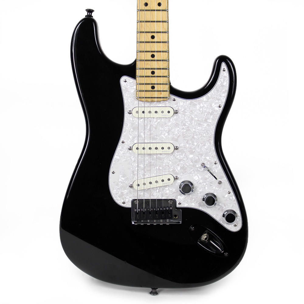 1993 Fender American Standard Stratocaster Electric Guitar Black