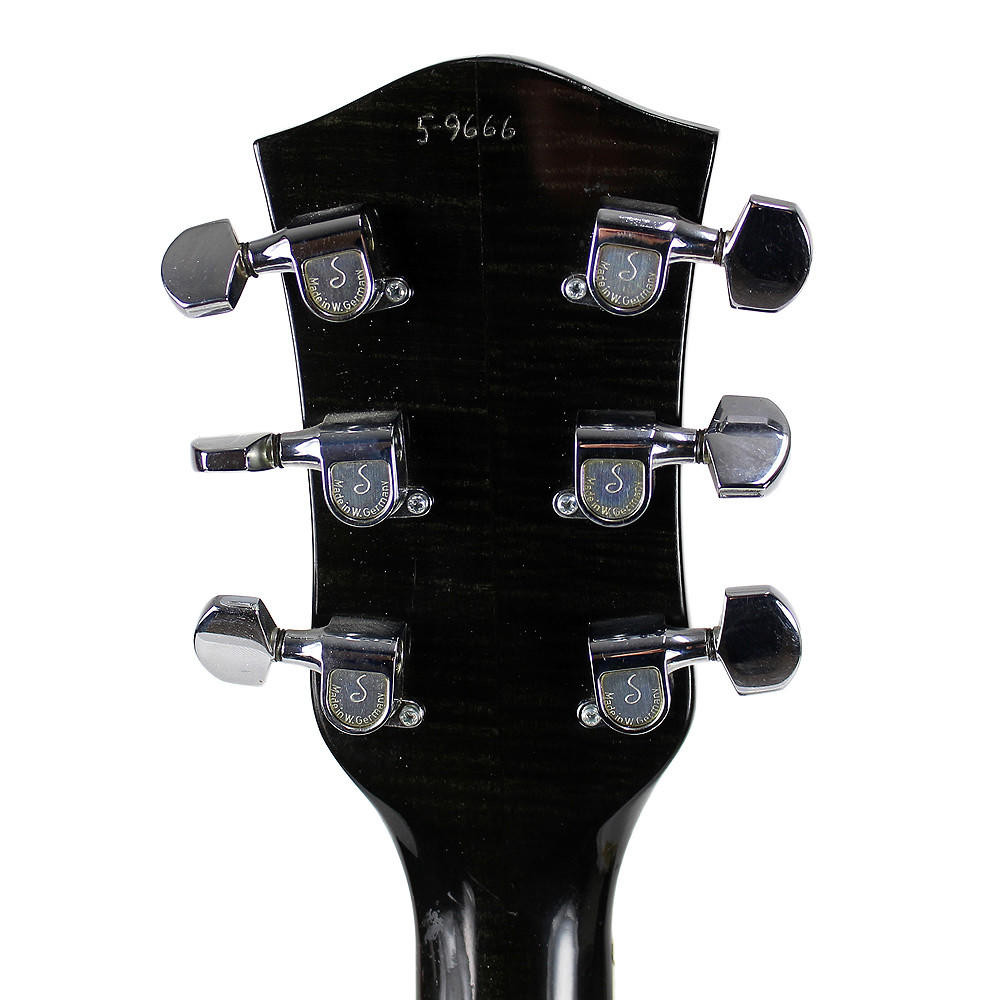 Vintage 1979 Gretsch Super Axe Electric Guitar Ebony Stain | Cream