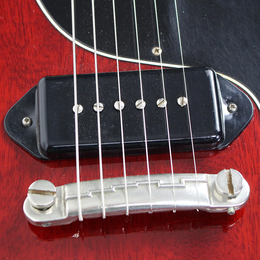 Vintage 1964 Gibson SG Junior Electric Guitar Cherry Finish