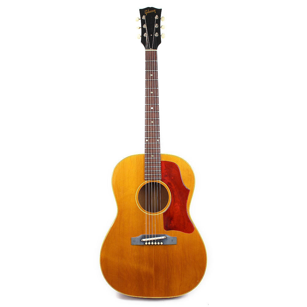 1966 Gibson B-25N Small Body Acoustic Guitar in Natural | Cream