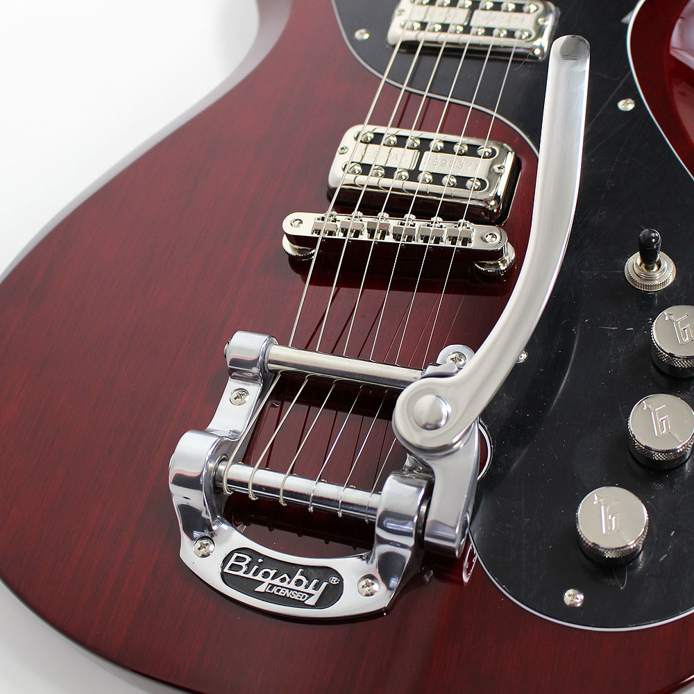 Gretsch G5135 Electromatic Corvette CVT - Cherry Stain | Cream