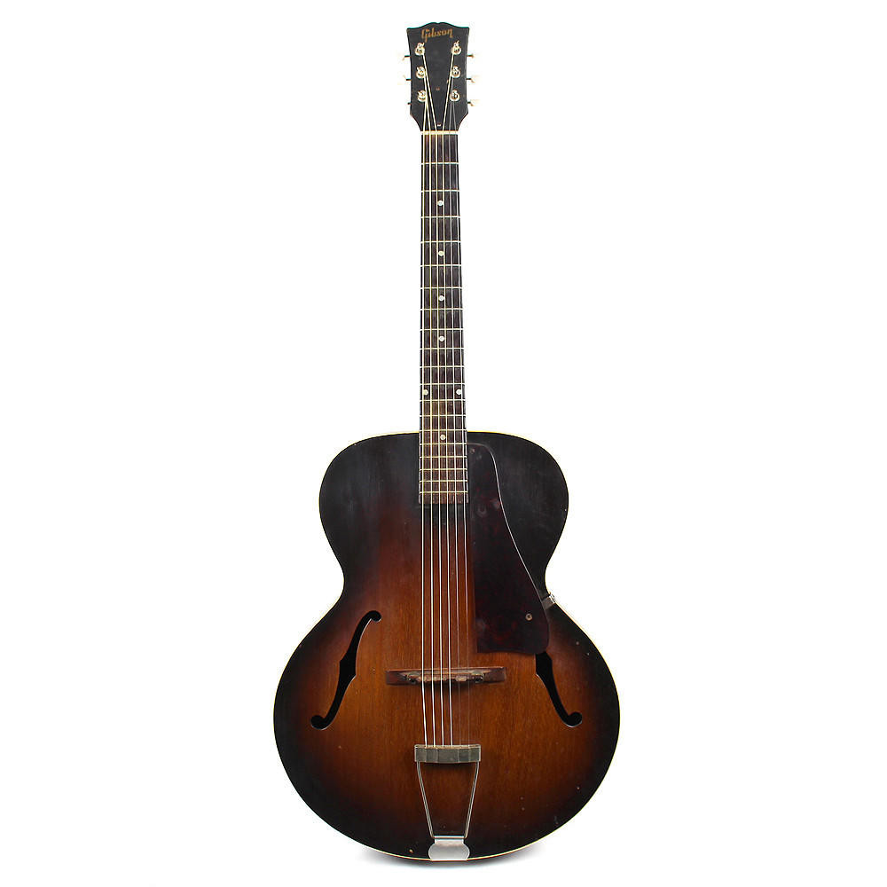 Vintage 1951 Gibson L-48 Archtop Acoustic Guitar Sunburst | Cream