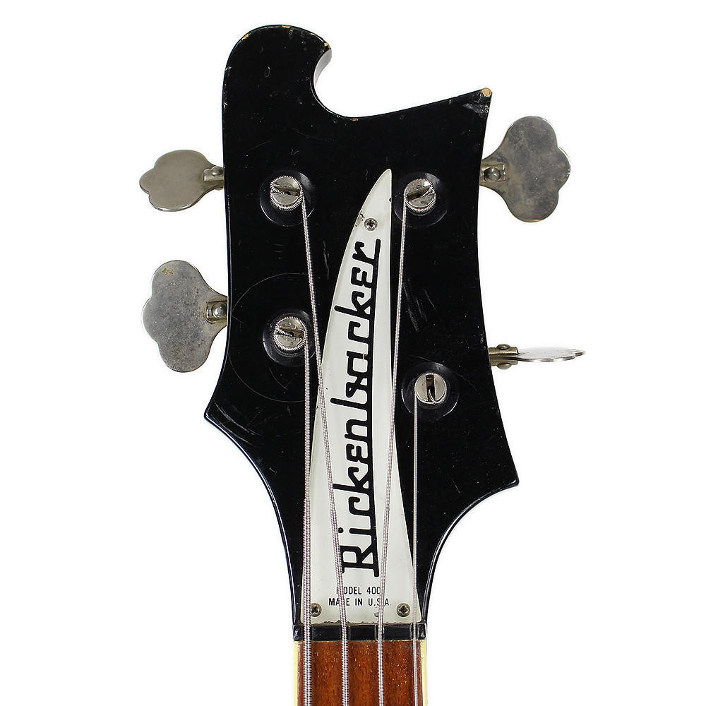 Vintage 1974 Rickenbacker 4001 Electric Bass Guitar Jetglo Finish