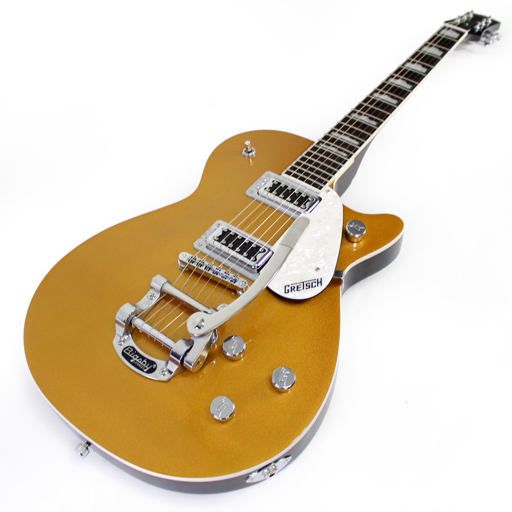 Gretsch G5438T New Electromatic Pro Jet with Bigsby Gold | Cream