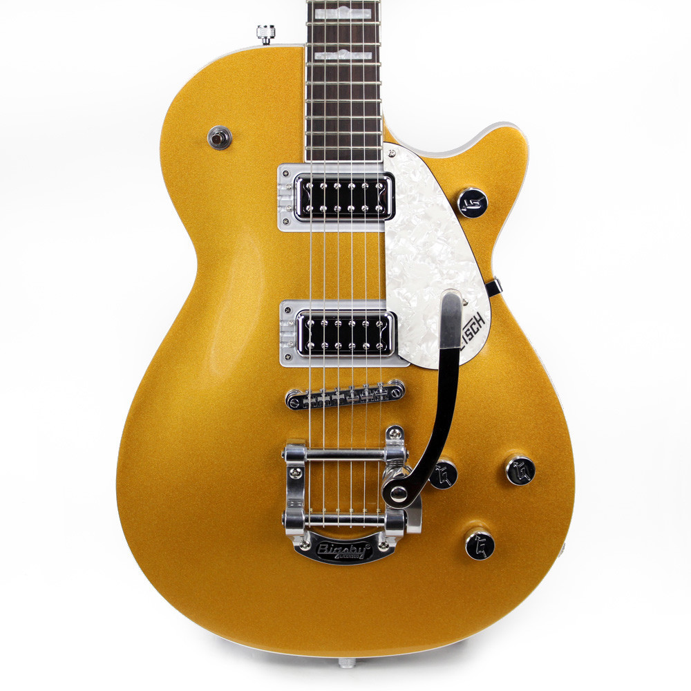 Gretsch G5438T New Electromatic Pro Jet with Bigsby Gold | Cream