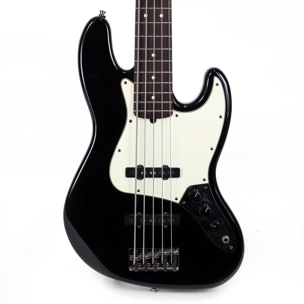2011 Fender 5-String American Standard Jazz Bass V in Black