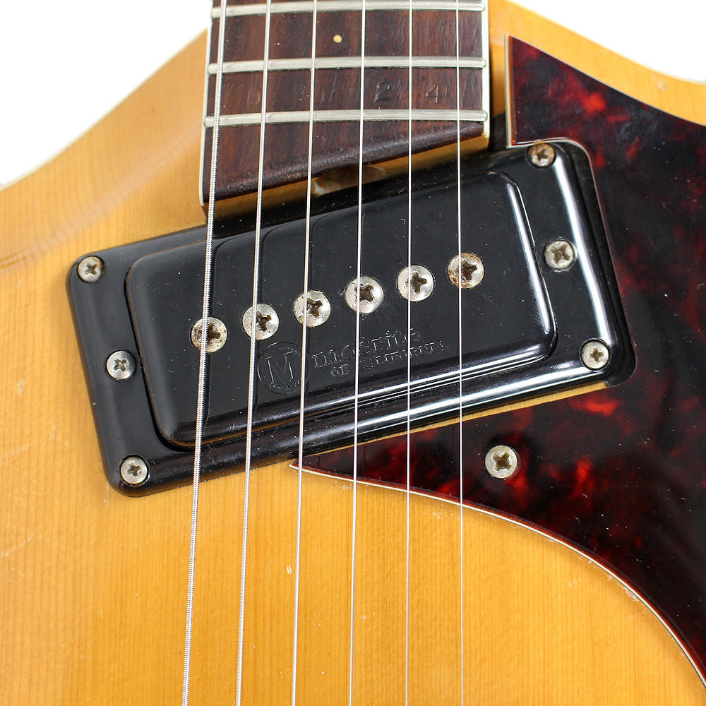 Vintage 1966 Mosrite Joe Maphis Model I Electric Guitar Natural