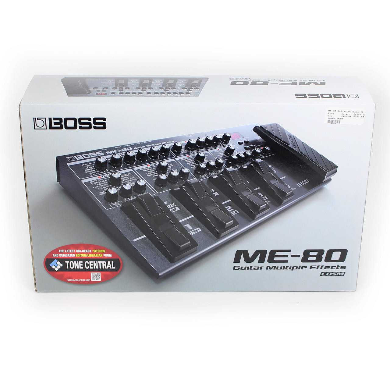 Boss ME-80 Guitar Multi-Effects Pedal with Looper | Cream City Music