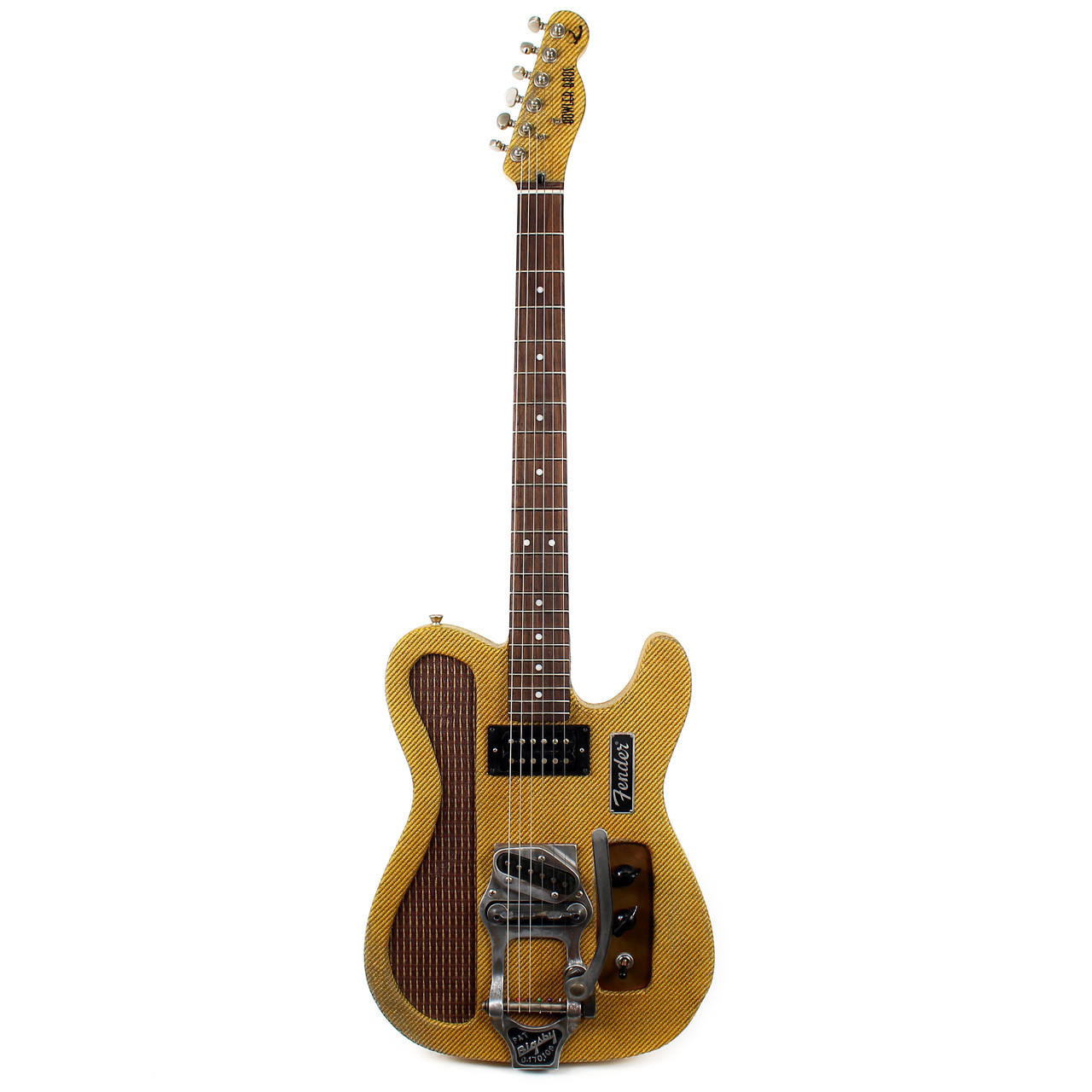 Used Bowler Brothers Tweed Bigsby Electric Guitar | Cream City Music