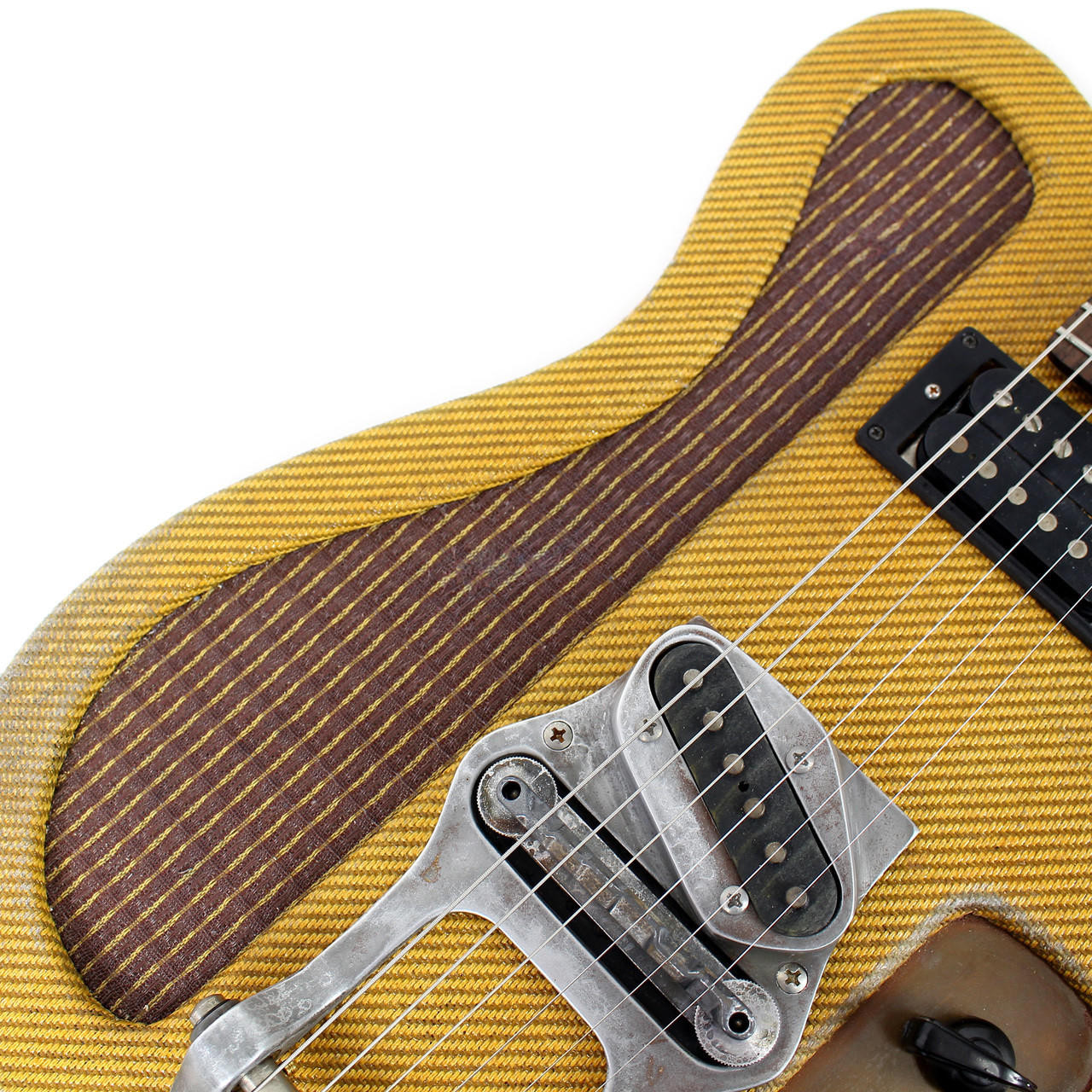 Used Bowler Brothers Tweed Bigsby Electric Guitar | Cream City Music