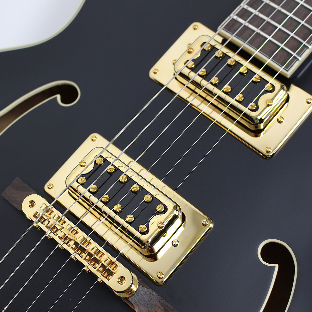 Gretsch G5191BK Tim Armstrong Electromatic - Flat Black | Cream