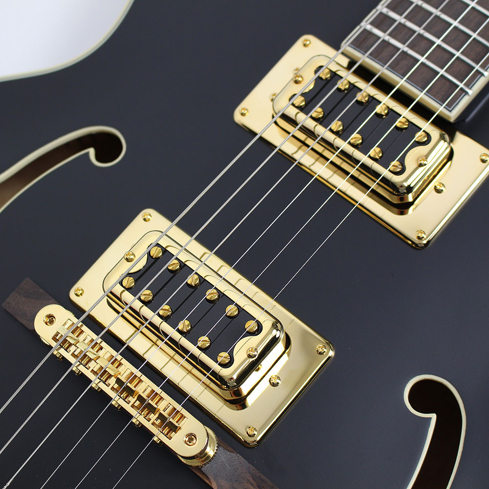 Gretsch G5191BK Tim Armstrong Electromatic - Flat Black | Cream