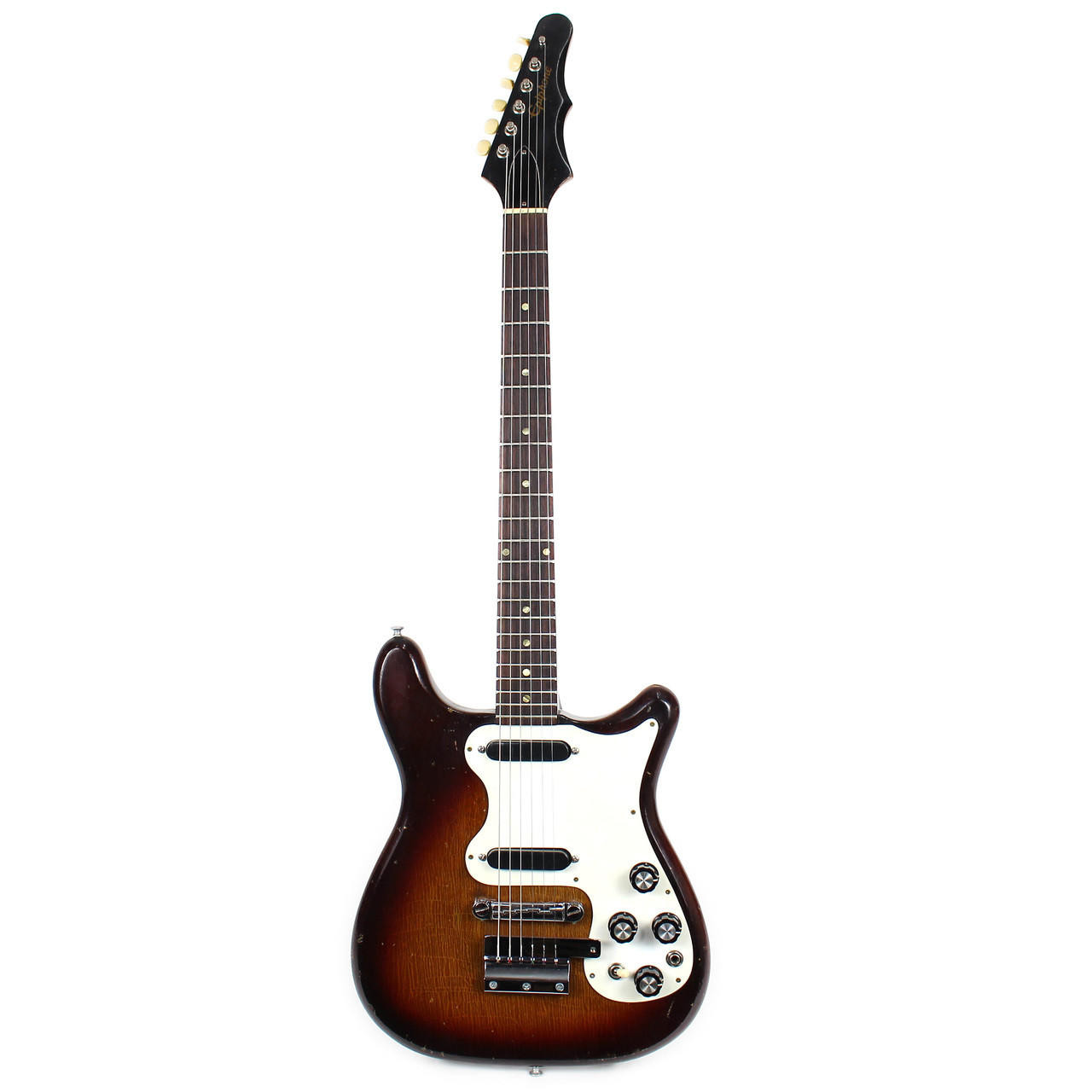 Vintage 1968 Epiphone Olympic Electric Guitar Sunburst | Cream
