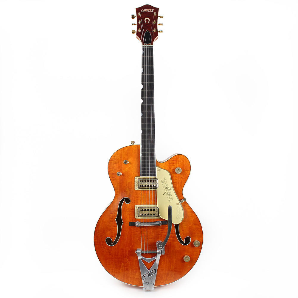 Gretsch USA Custom '59 6120 Chet Atkins Curly Maple Relic | Cream