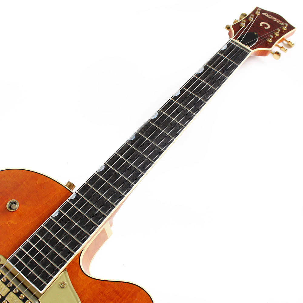 Gretsch USA Custom '59 6120 Chet Atkins Curly Maple Relic | Cream