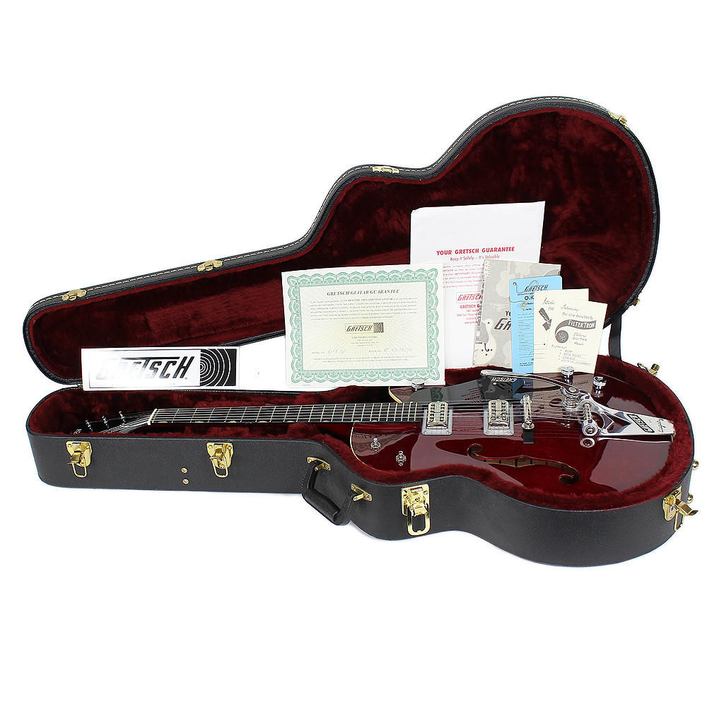 2003 Gretsch 6119 SP Electric Guitar Burgundy Finish | Cream City
