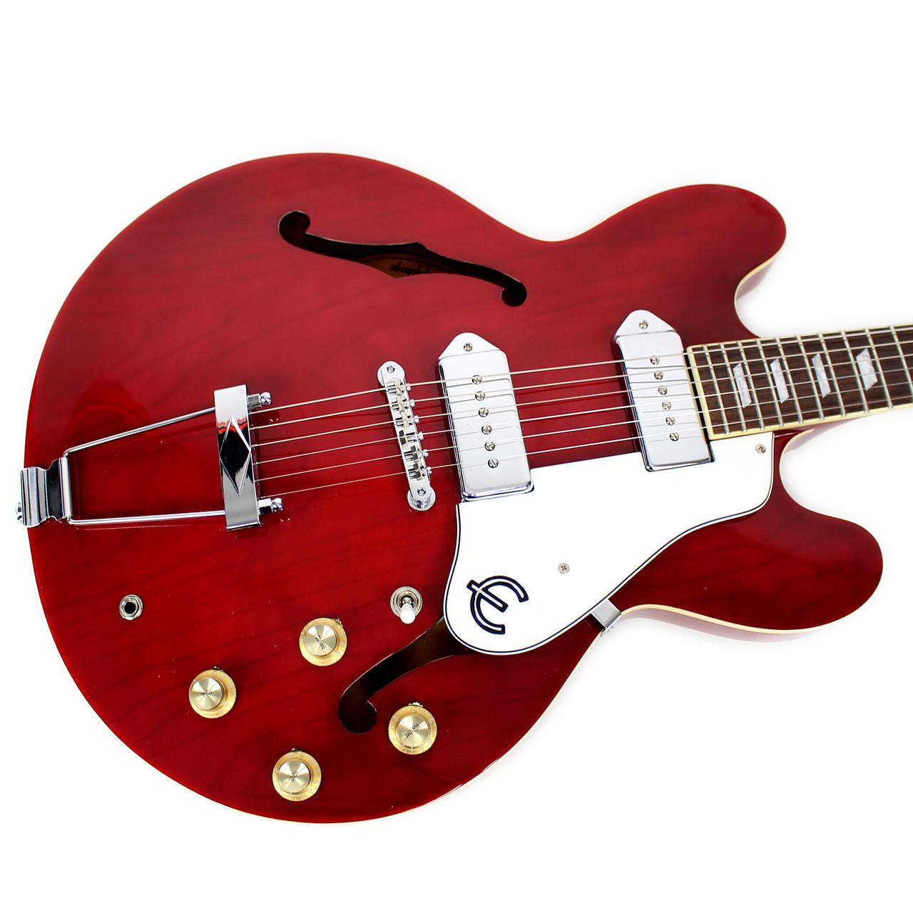 Used Epiphone Casino Electric Guitar Cherry | Cream City Music