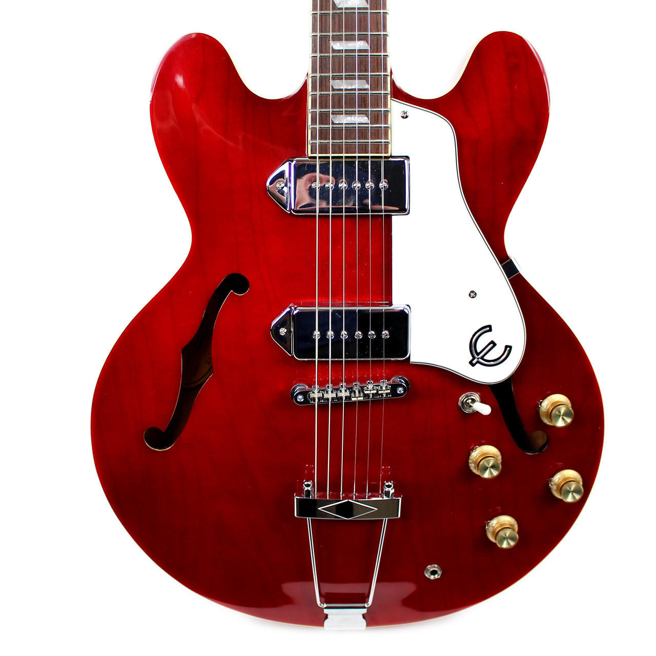 Used Epiphone Casino Electric Guitar Cherry | Cream City Music