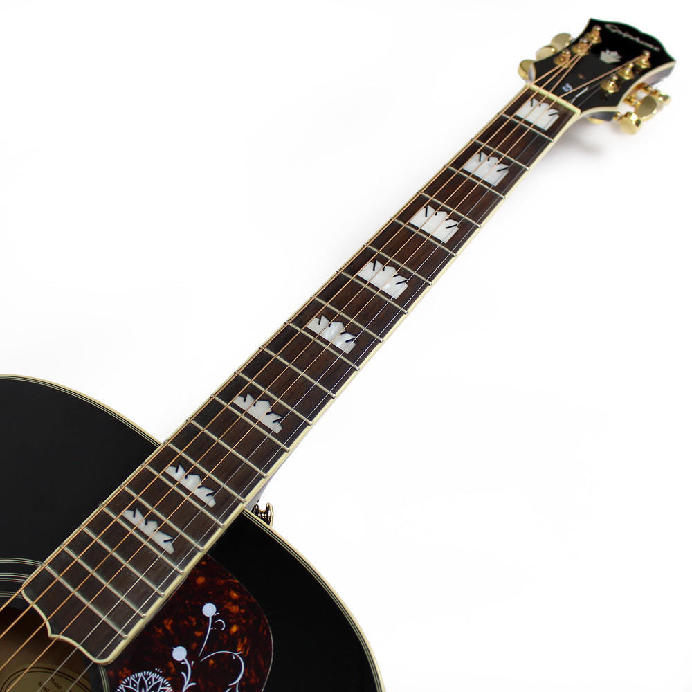 2010 Epiphone EJ-200 Jumbo Acoustic Guitar in Vintage Sunburst
