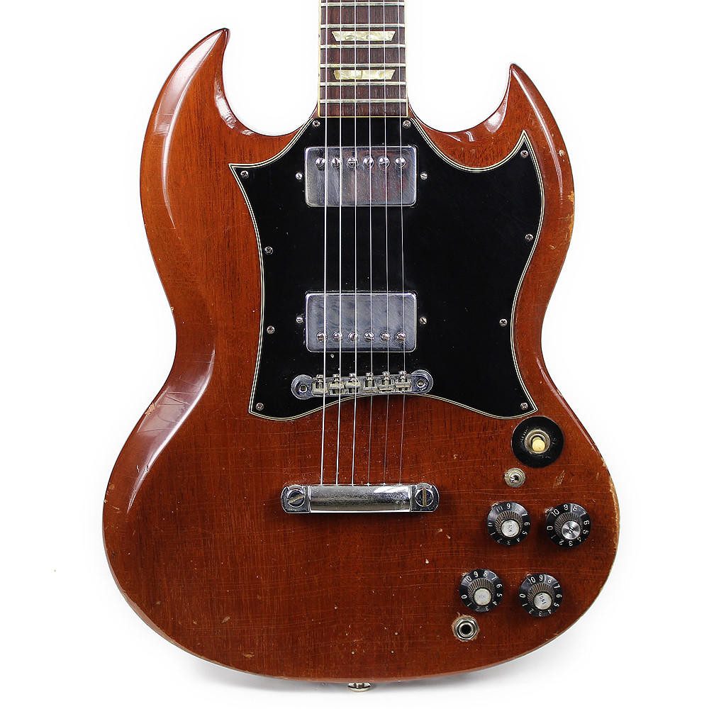 【最終値下げ】Gibson SG 1981年製 Walnut Vintage 1969 Gibson SG Standard Electric Guitar Walnut | Cream
