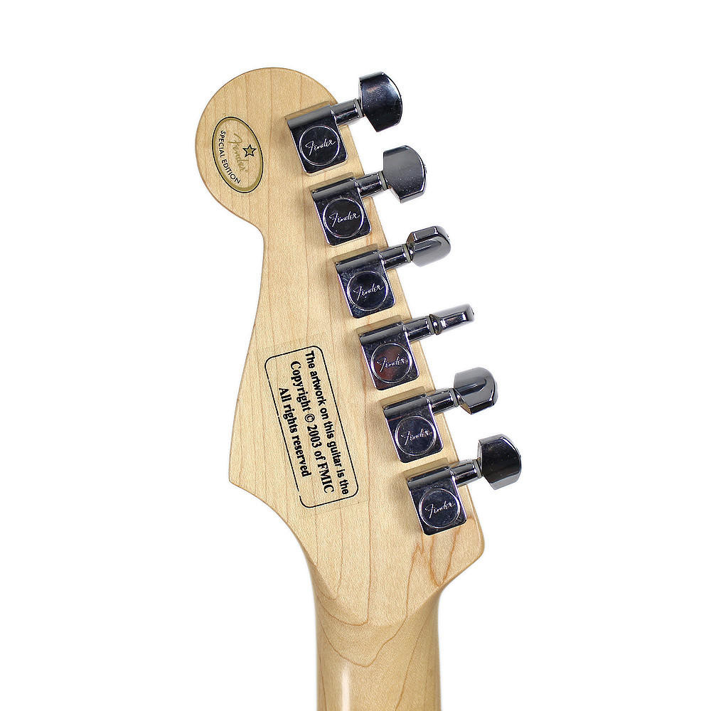2003 Fender MIM Stratocaster Electric Guitar Splattercaster
