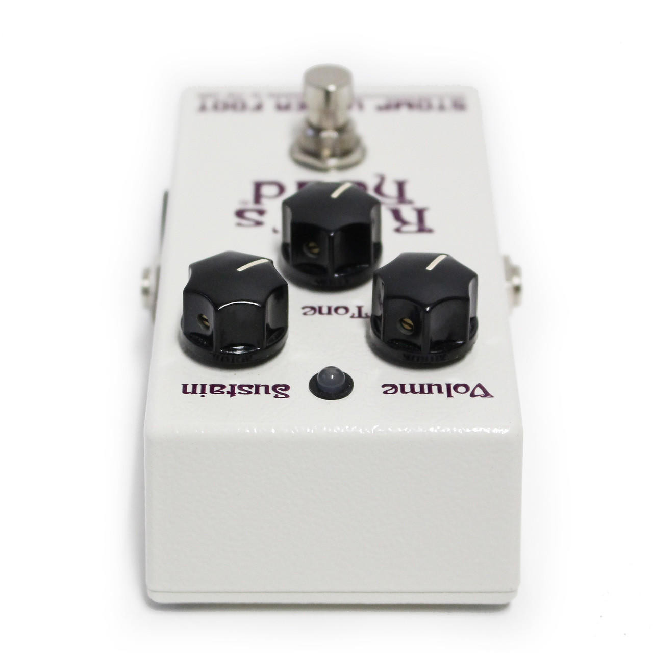 Stomp Under Foot Ram's Head Fuzz Pedal (Violet Version) | Cream
