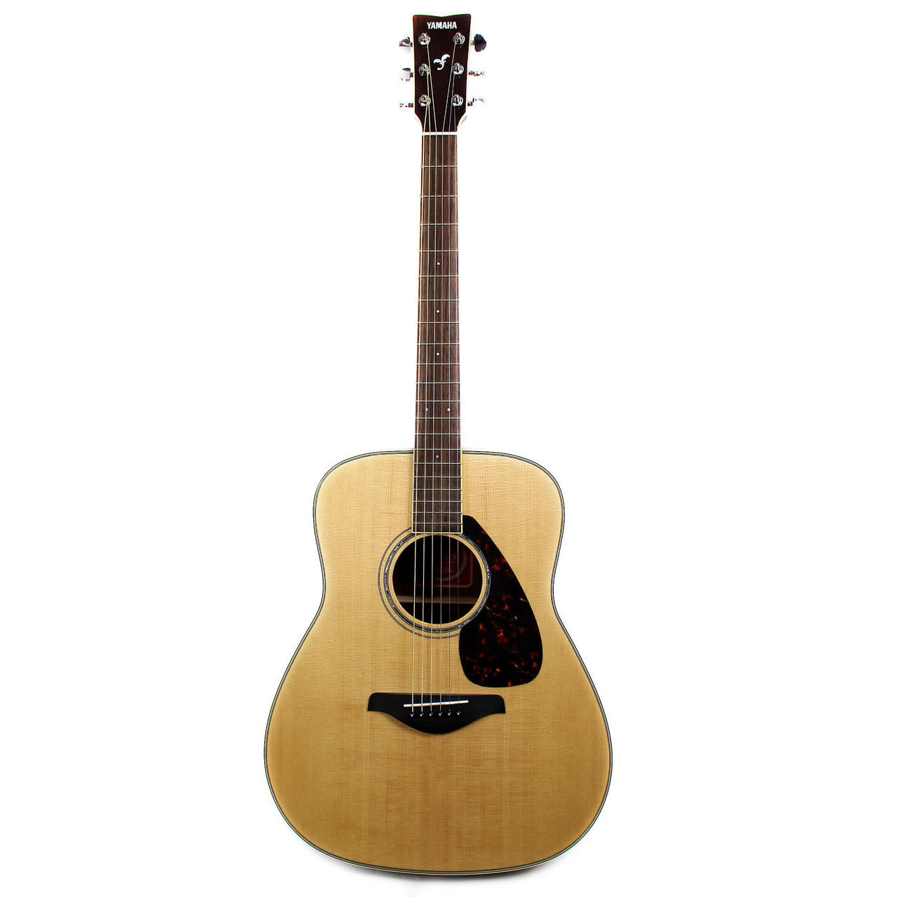 Used Yamaha FG730S Dreadnought Acooustic Guitar Natural | Cream 
