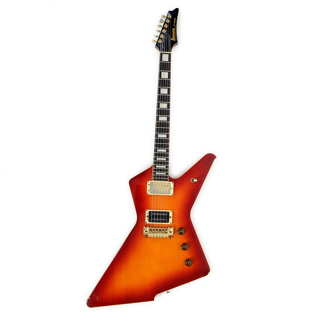 1983 Ibanez X Series Destroyer Electric Guitar Sunburst | Cream