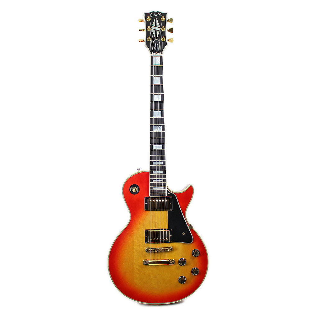 Vintage 1977 Gibson Les Paul Custom Electric Guitar Cherry