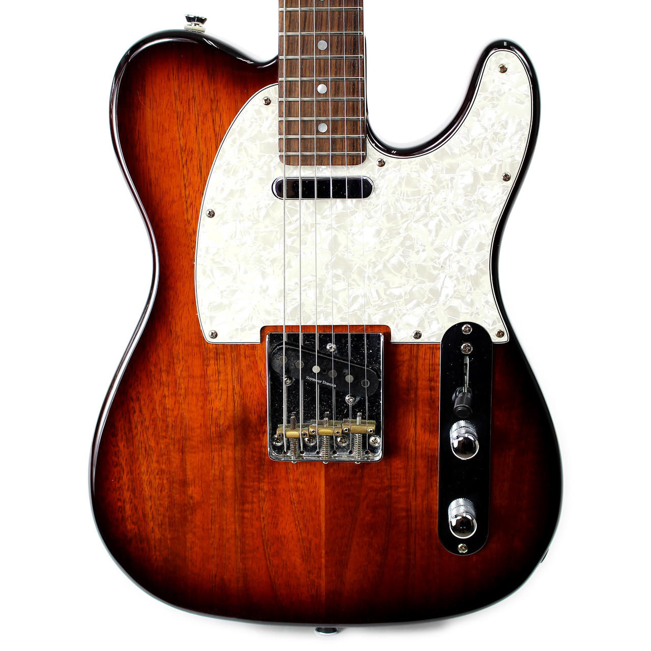 2006 Fender Special Edition Koa Telecaster Electric Guitar Natural