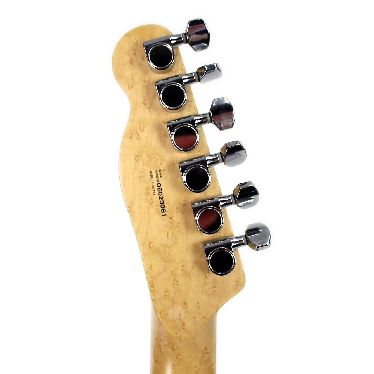 2006 Fender Special Edition Koa Telecaster Electric Guitar Natural