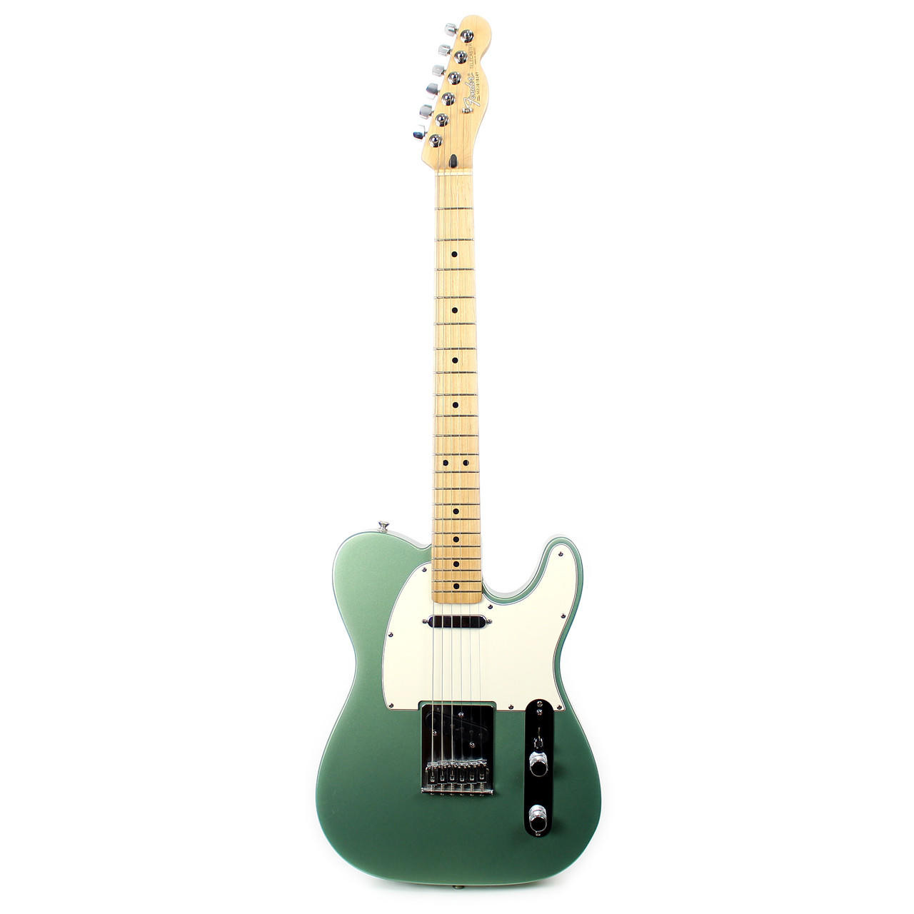 2002 Fender MIM Telecaster Electric Guitar Rare Metallic Sage