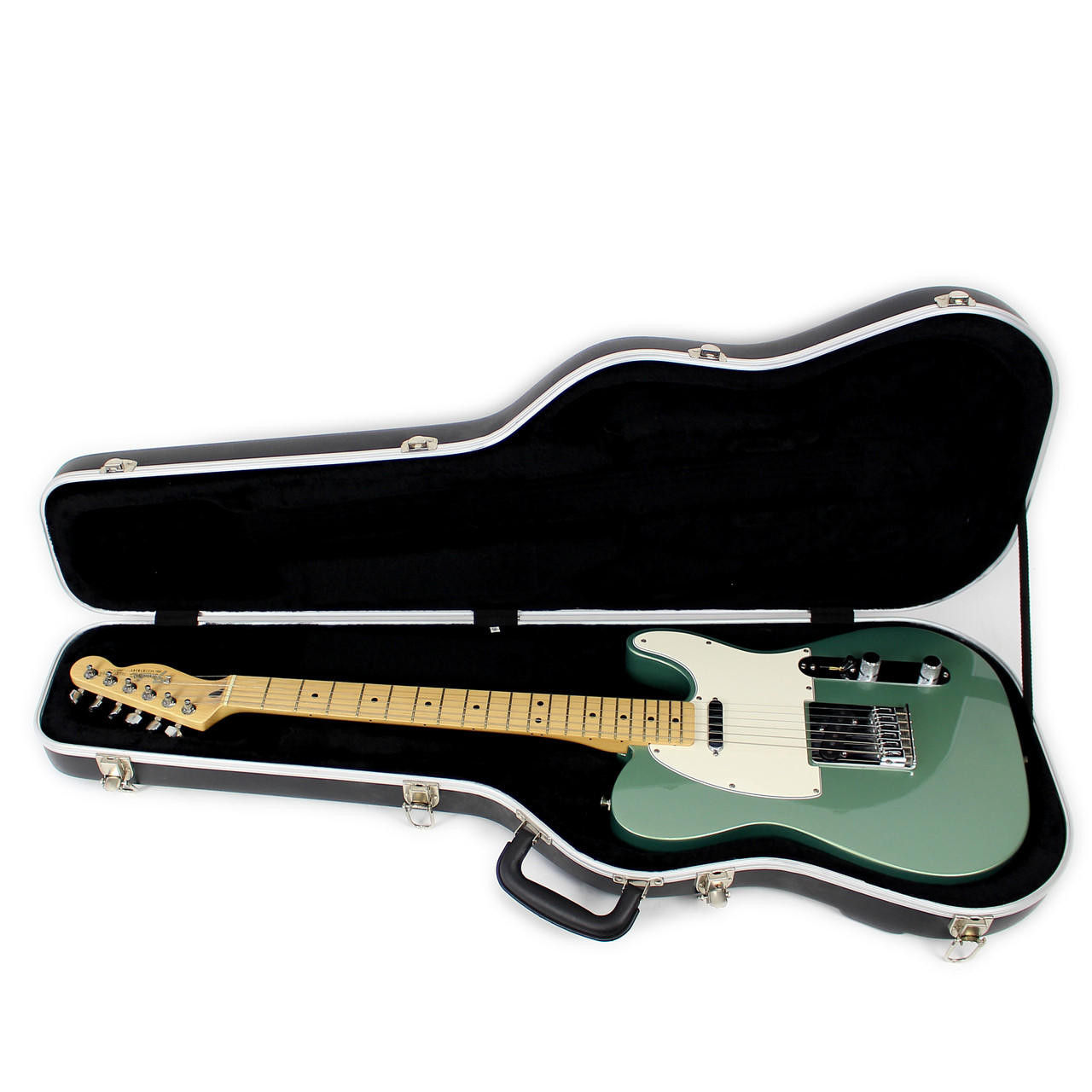 2002 Fender MIM Telecaster Electric Guitar Rare Metallic Sage