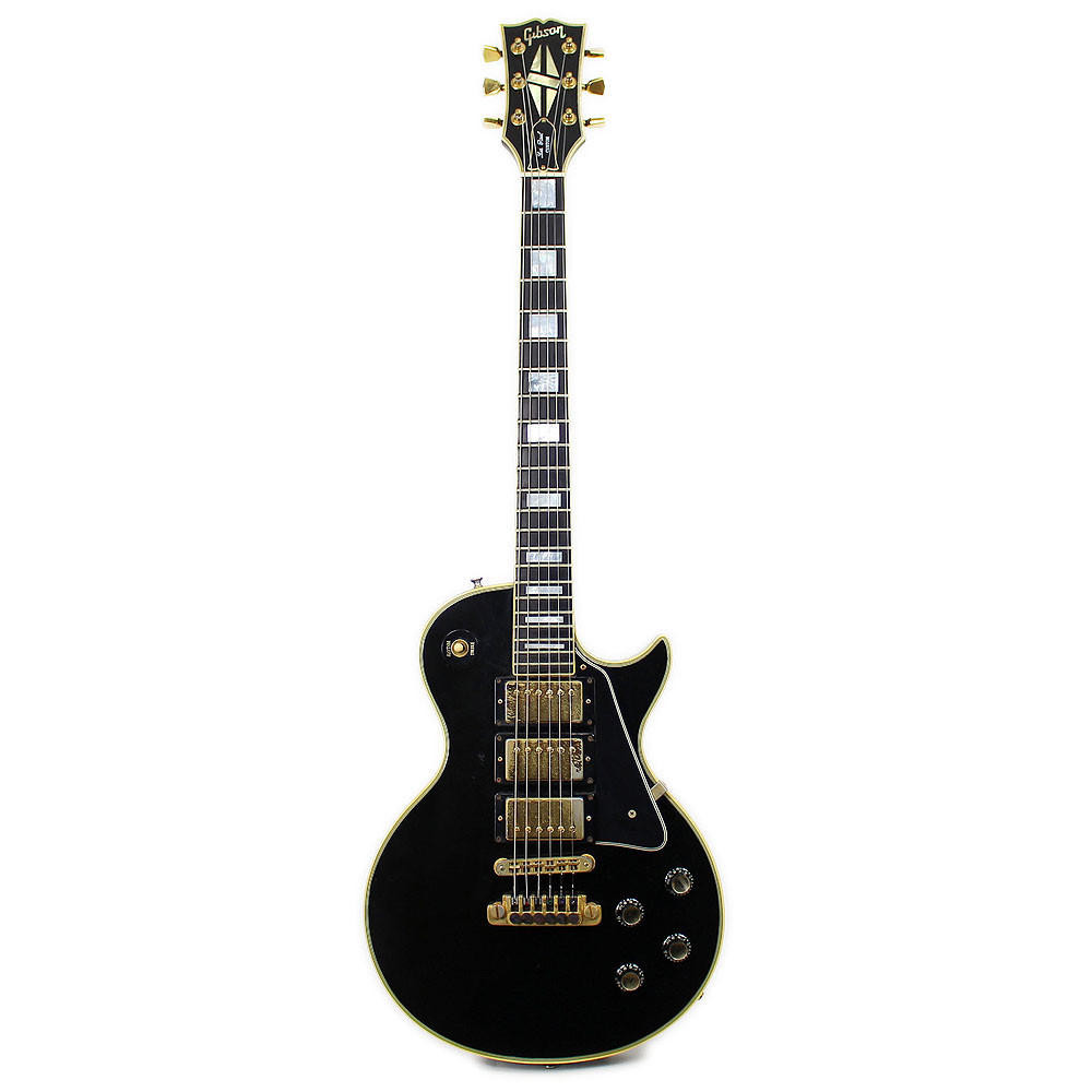 Vintage 1978 Gibson Les Paul Custom Black Beauty Electric Guitar