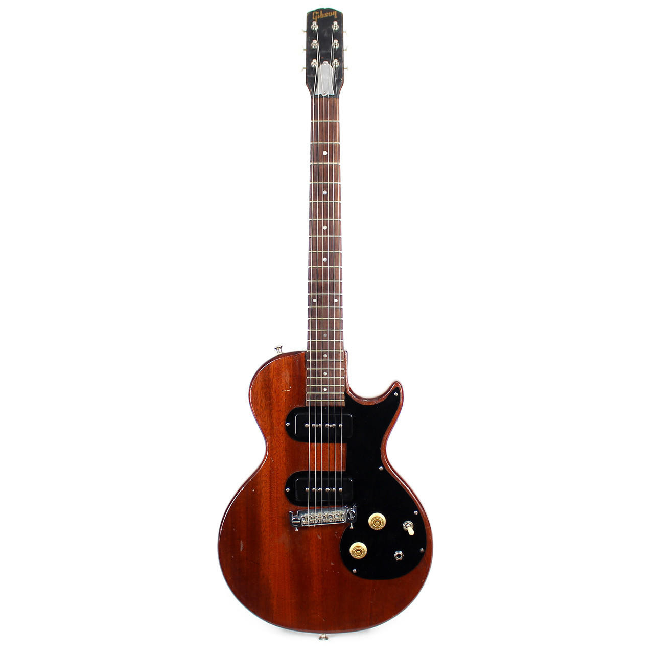 Vintage 1961 Gibson Melody Maker Electric Guitar Natural | Cream