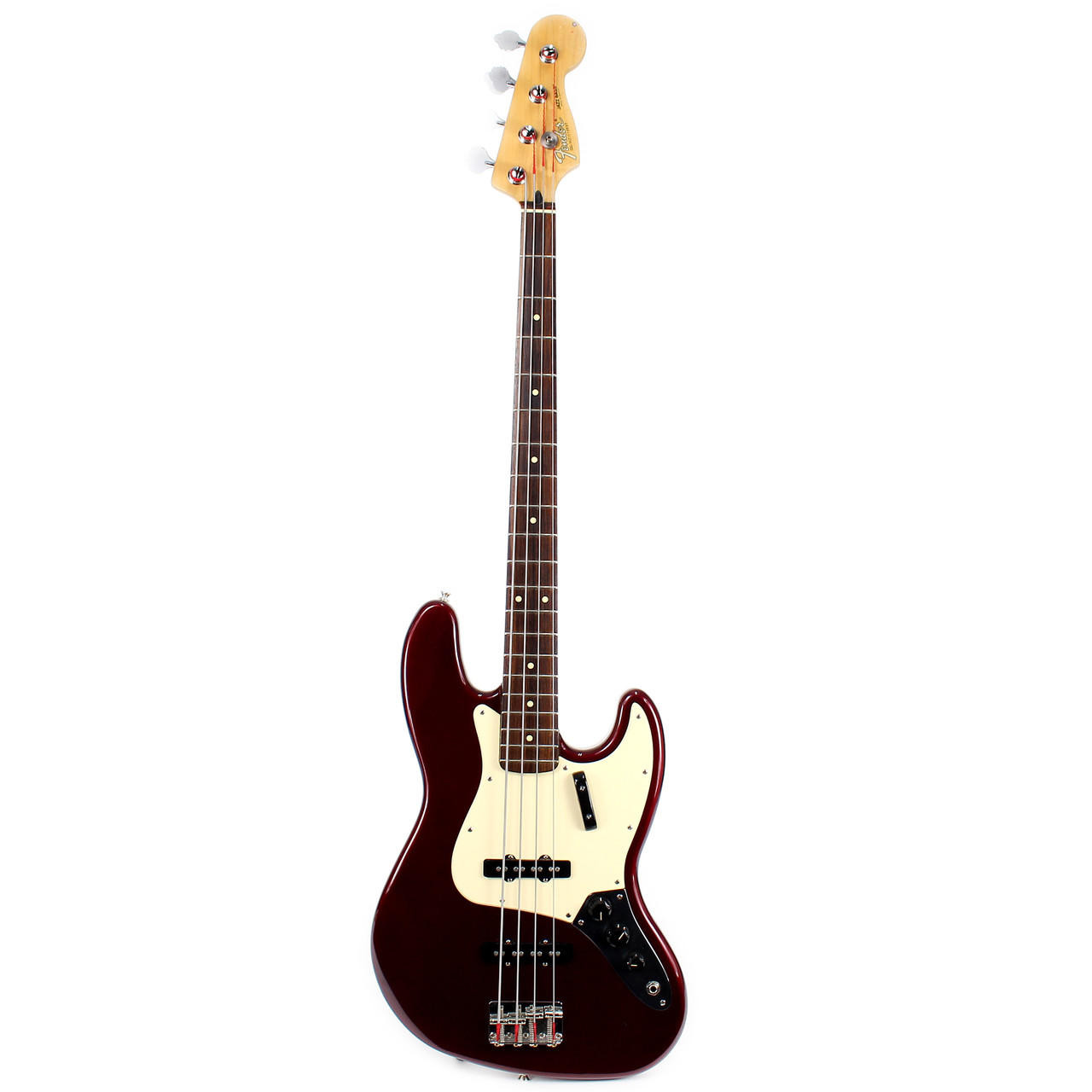 2011 Fender MIM Jazz Bass 4-String Electric Bass Guitar Red
