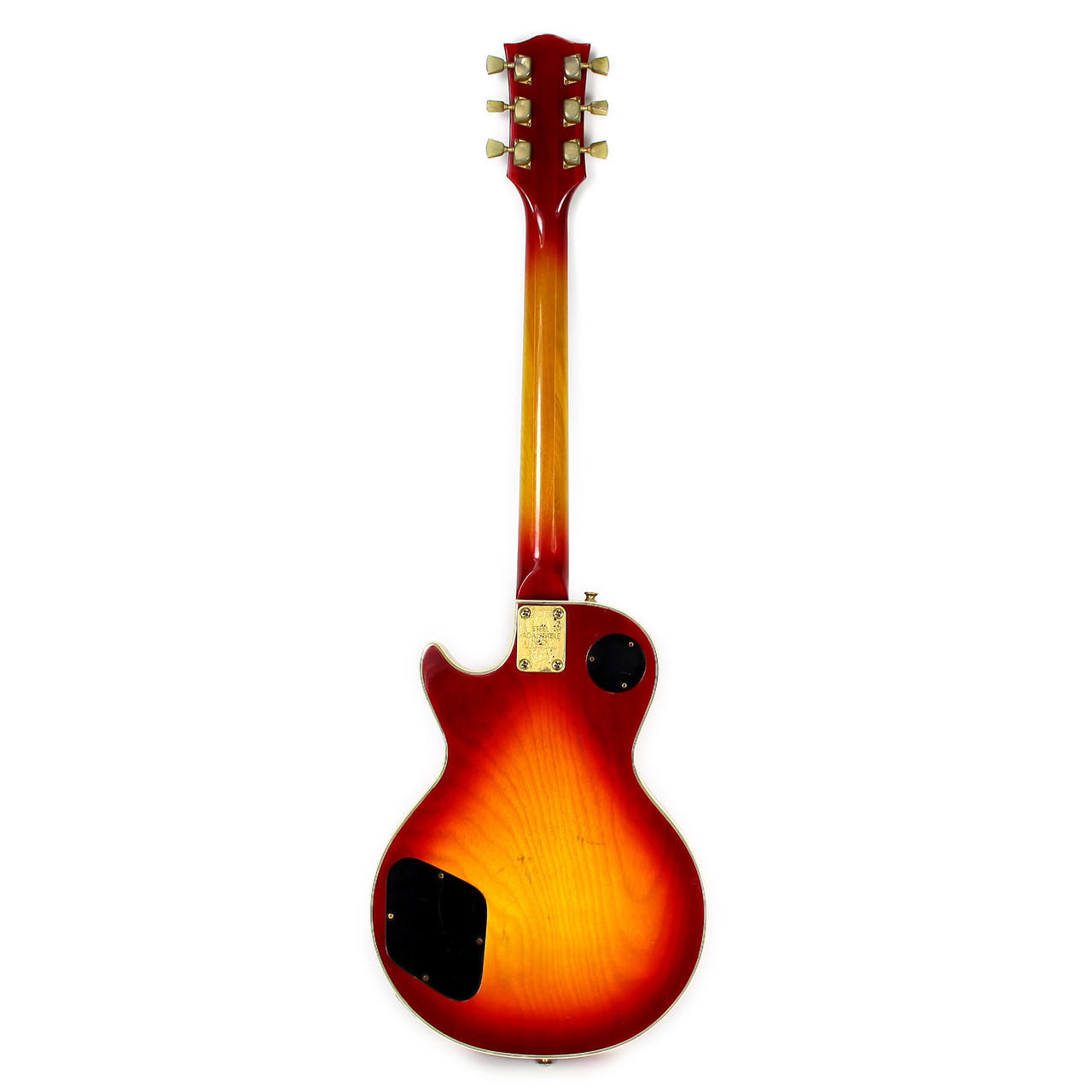 Vintage 1970s Bradley Custom Electric Guitar Cherry Sunburst