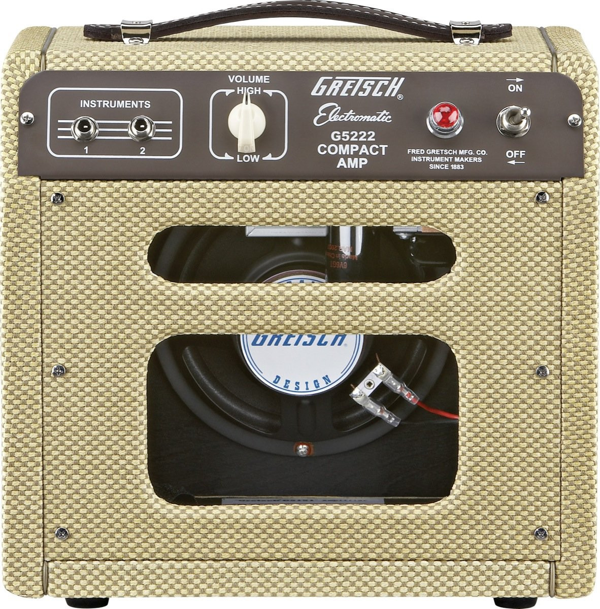 Gretsch グレッチ/真空管ギターアンプ/G5222 COMPACT AMP/CAXNH08119994/Bランク/65【中古】 Gretsch G5222 Electromatic 5W 1x6 Tube Guitar Combo Amp | Cream