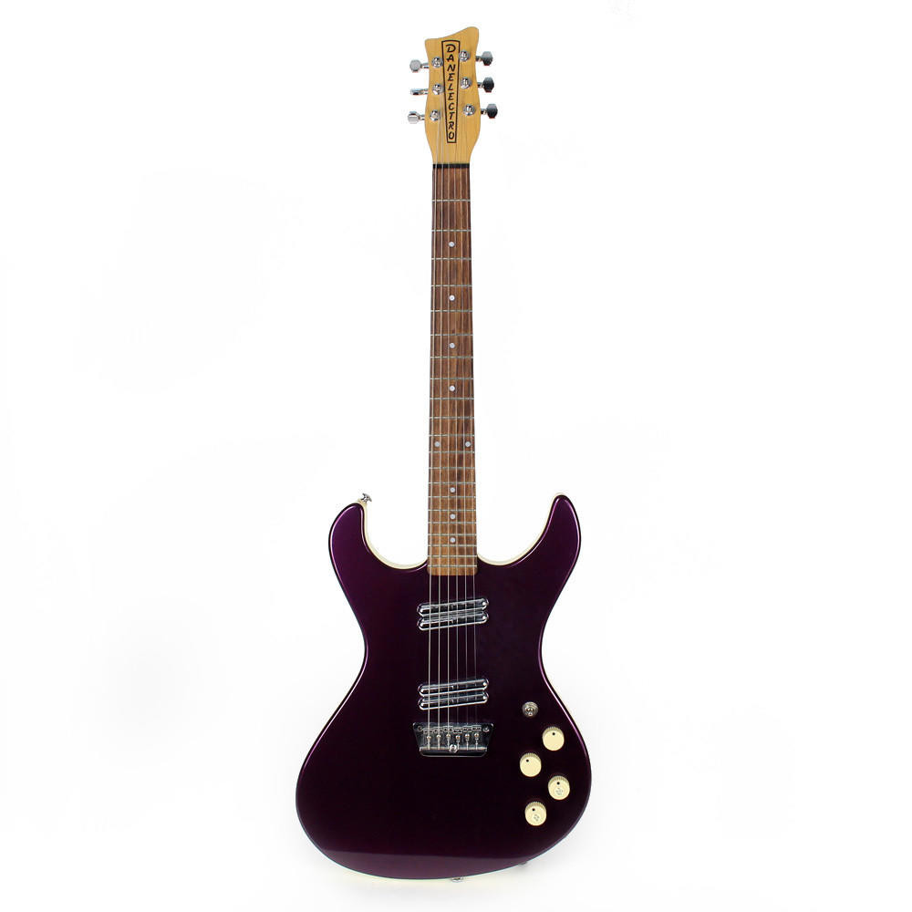 ギター Danelectro Hodad Purple Used Danelectro Hodad Electric Guitar in Metallic Purple | Cream