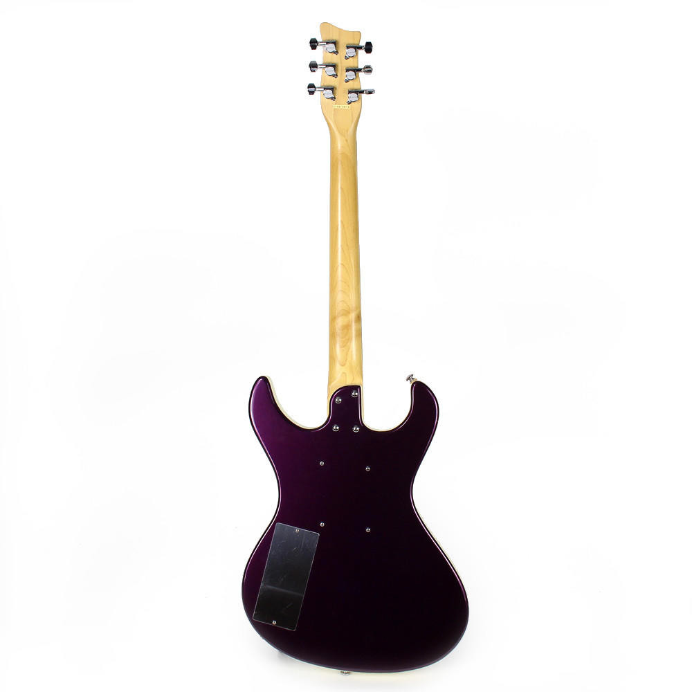 Used Danelectro Hodad Electric Guitar in Metallic Purple | Cream
