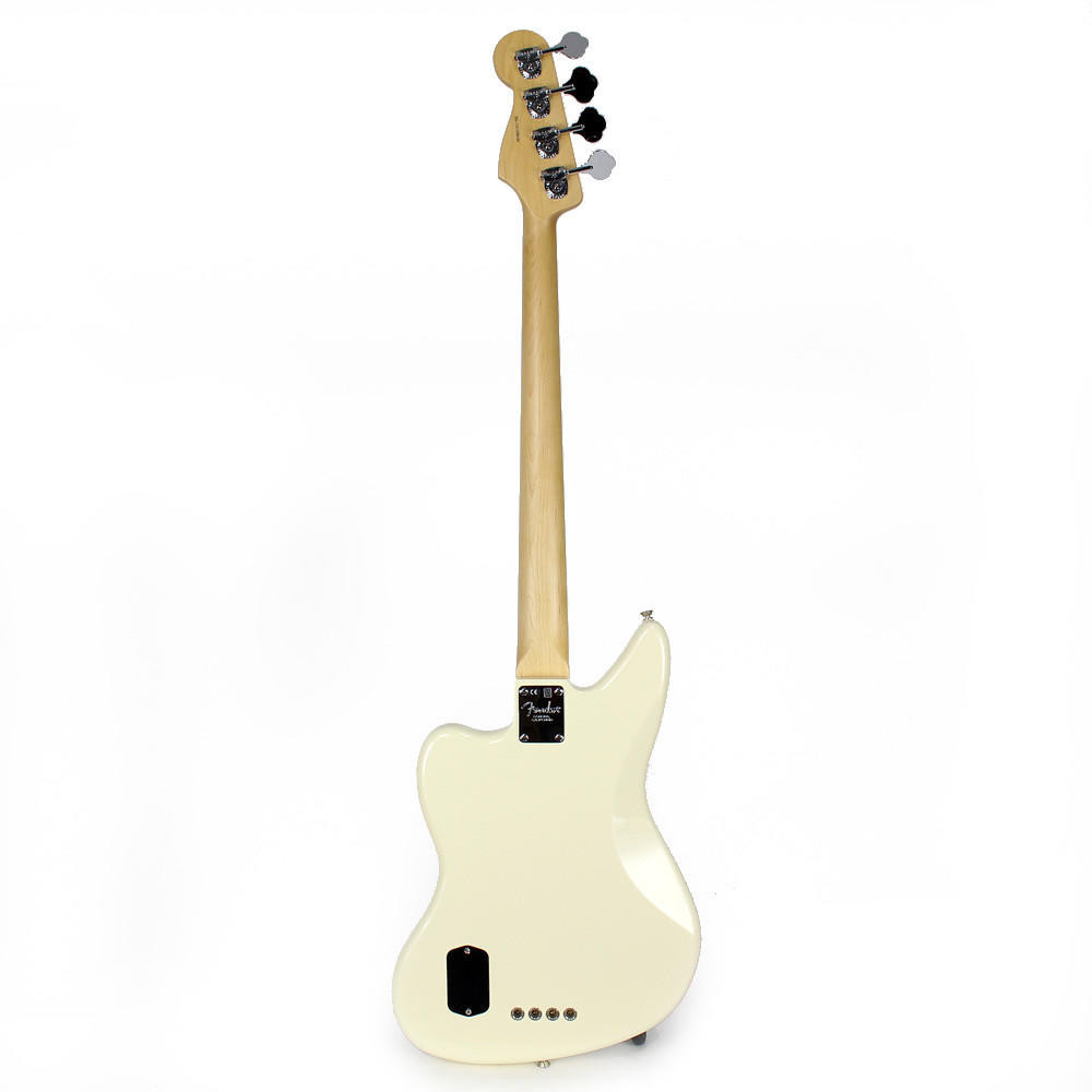 Fender American Standard Jaguar Bass in Olympic White | Cream City
